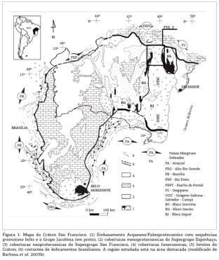 cromo e níquel Greenstone belt do Rio Capim (2.2-2.1 Ga) Greenstone belt do Rio Itapicuru (2.