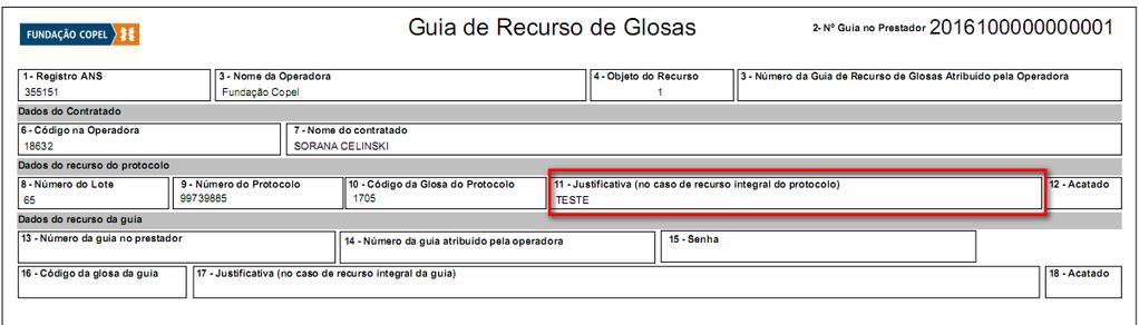 1.1.2 RECURSO DE GLOSA POR GUIA Na