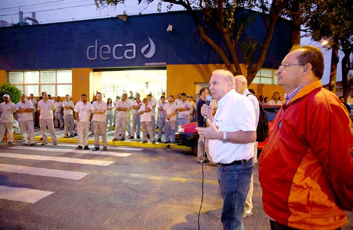 Sindical e Democrática dos Metalúrgicos de Minas Gerais, e das centrais defenderam o chamado conteúdo local, ou