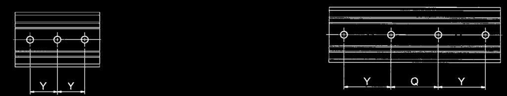 Cilindro compacto linear e rotativo Série MRQ Modelo com suporte/mrqfs As dimensões abaixo mostram um cilindro com um ângulo de rotação de 80 a 0.