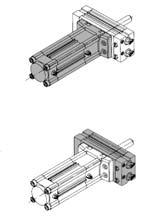 Cilindro compacto linear e rotativo Série MRQ Características standard Fluído Pressão máx. funcionamento Pressão mín. funcionamento Temp. ambiente e do fluído Montagem Ar (Sem lubrificação ) 0.