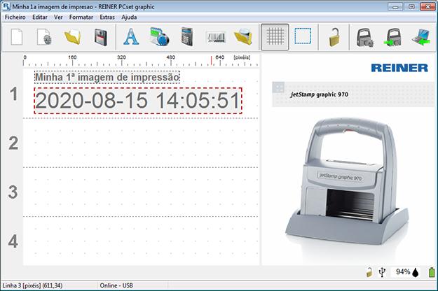 50 5.5 PCset graphic Ajuda 970 Exemplo de fluxo de trabalho: Criar imagem de impressão Quando se processam imagens próprias, as 4 imagens guardados no dispositivo são eliminadas.
