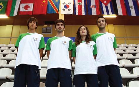 Actividade Internacional Campeonato Mundial Universitário de Taekwondo, 29 de Junho e 4 de Julho de 2010, Vigo (Espanha) Atletas Convocados para representar a Selecção Nacional Universitária