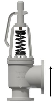 Instalação Antes de instalar a Válvula, verificar se a classe de pressão, temperatura, fluido e demais acessórios está de acordo com as especificações contidas na Ficha de Dados da mesma (Data Sheet).