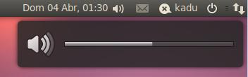 Área de Notificação O Ubuntu traz uma