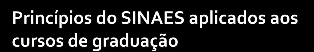 Planejamento Planos de ensino Atividades complementares Estágios Outras regulamentações Reformulações curriculares Projeto de autoavaliação do curso Avaliação Análise Relatórios de