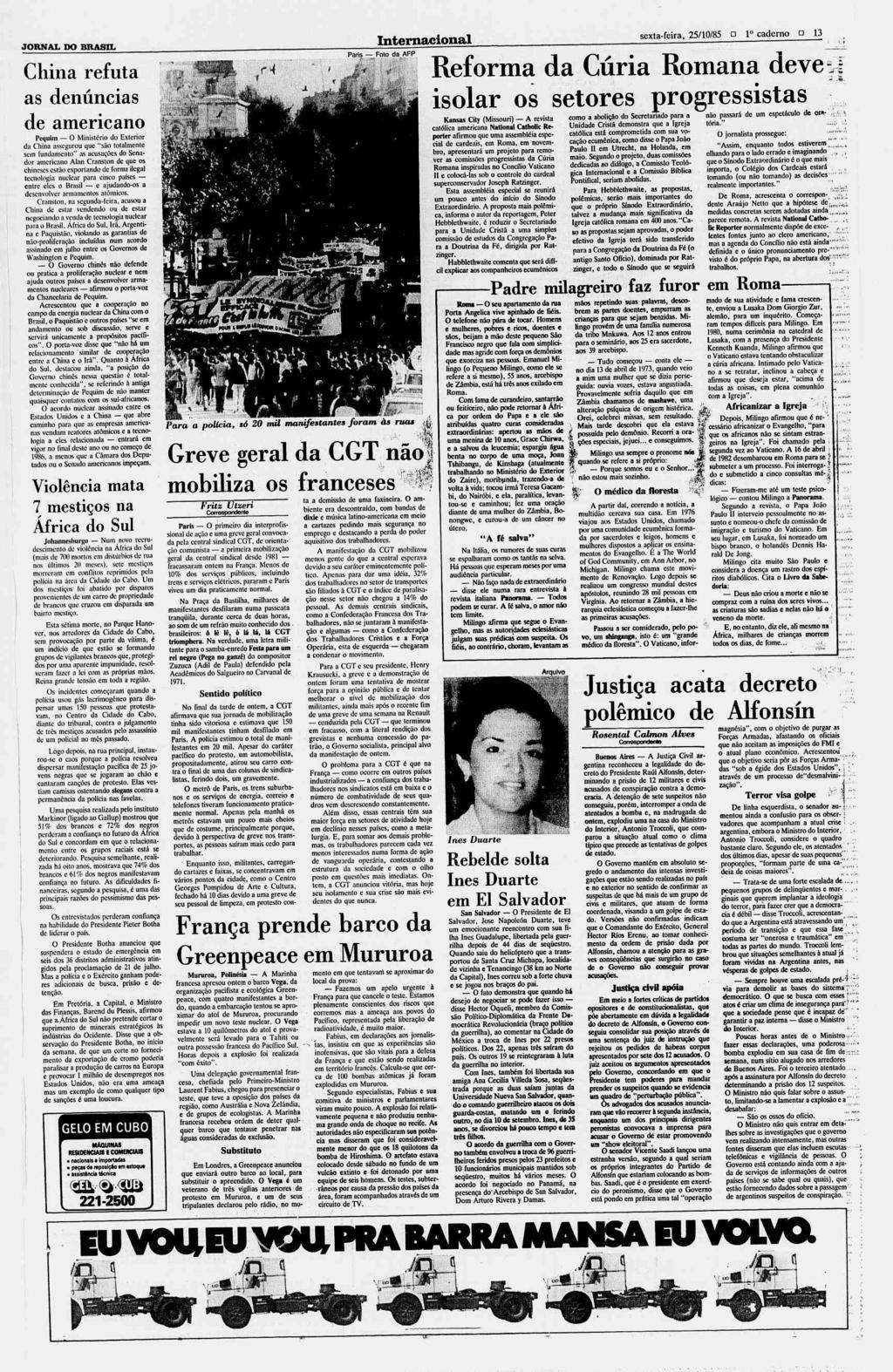 Histórias de Brasília - Notícia do Correio Braziliense em 1974. OPERÁRIO  MORRE SUFOCADO NA 305 O operário Osmar Braz de Souto (21 anos, solteiro,  Q.10, lote 100, Setor Leste, Gama) morreu sufocado