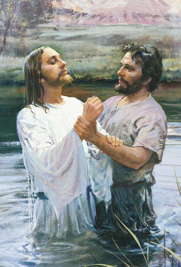 Jesus é batizado
