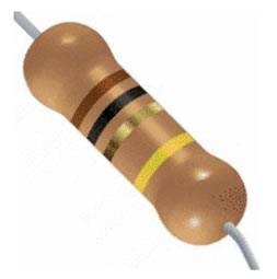 O resistor é um componente eletrônico utilizado para limitar o fluxo de corrente.