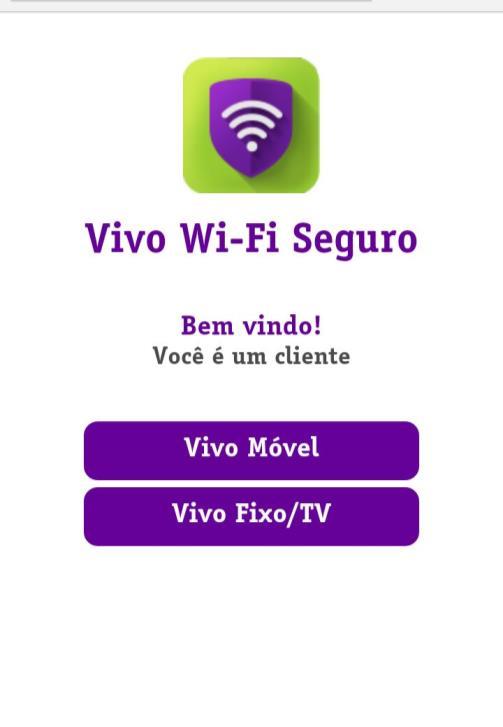 Manual do Usuário Vivo Sync 4 Logar o Vivo Wi-fi Seguro Na tela de Boas-Vindas do