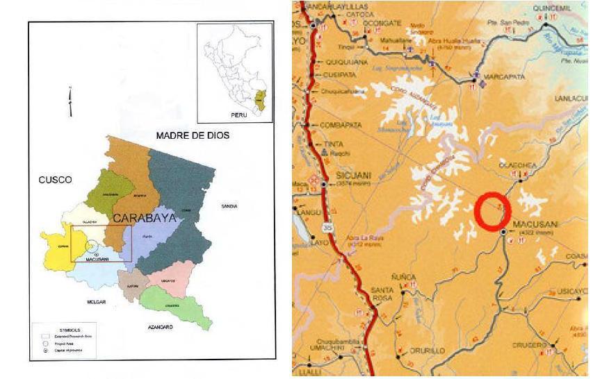 79 Figura 4.1 - Localização da barragem de Macusani Peru (a) (b) Figura 4.