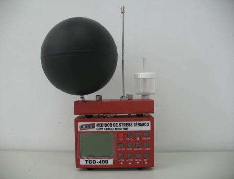 Para a obtenção de dados foi empregado um medidor de stress térmico modelo TGD-400 da marca Instrutherm (Figura 3).