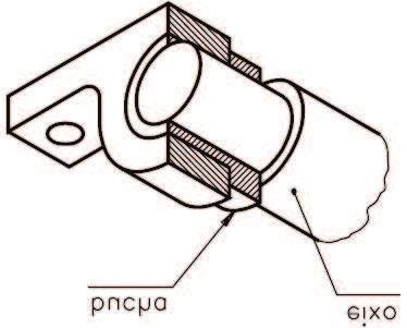 2 Elementos de apoio Mancal O mancal pode ser definido como suporte ou guia em que se apóia um eixo.