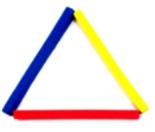 SOLUÇÃO DOS QUEBRA-CABEÇAS COM VARETAS Quebra-cabeça Varetas 1 Formação de todos os conjuntos possíveis de triângulos equiláteros com doze