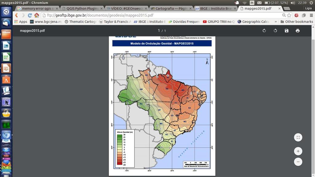 Modelo geoidal do