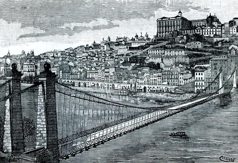 Imagens do Porto Oitocentista As gravuras constituem imagens do Porto que foram gravadas em madeira na segunda metade do séc. XIX.