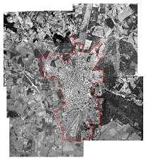 Mosaico das Fotos Aéreas Para operacionalizar a análise da área, foi necessário realizar a junção das imagens através do processo de mosaicagem.