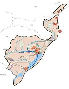 Bacias Hidrográficas REGIÃO HIDROGRÁFICA ATLÂNTICO SUL A Região Hidrográfica Atlântico Sul destaca-se por abrigar um expressivo contingente populacional, pelo desenvolvimento econômico e por sua