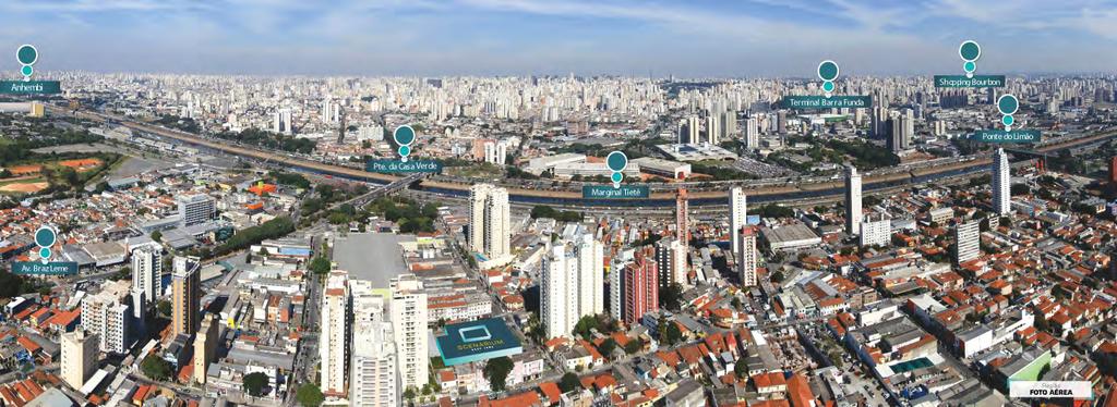 Casa Verde Em um dos mais tradicionais bairros da zona norte de São Paulo, o Scenarium Braz Leme reflete o que você merece para a sua vida: um