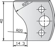 111 211 Lâmina - Cuchilla 778.