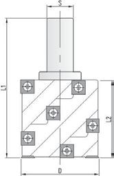 Porta-lâminas para rebaixar Cabezal para galces D L2 L1 S Z V MAN A375 40 30 75 18 2 2 A375.040.130.18 30 85 20 2 2 A375.040.130.20 30 85 25 2 2 A375.040.130.25 50 95 18 2 2 A375.040.150.