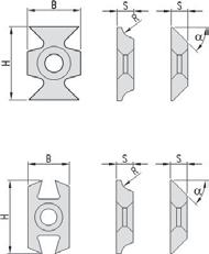 Chanfradores e redondeadores Chaflanadores y redondeadores B H S R α 780 16 22 5 45º 780.103 22 5 1,5 780.205 22 5 2 780.207 22 5 2,5 780.208 22 5 3 780.206 22 5 4 780.209 22 5 5 780.