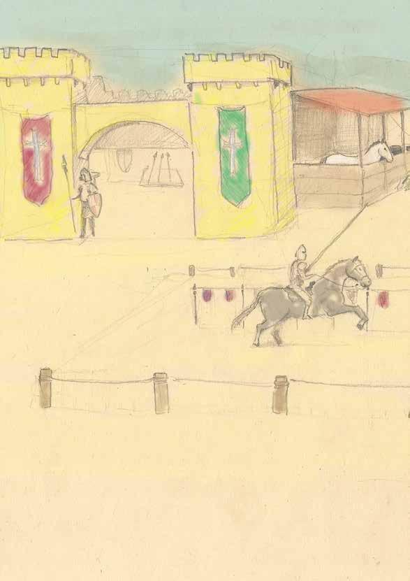 RECRIAÇÕES HISTÓRICAS Auto de abertura da Feira Almocreves, bufarinheiros e mesteirais acorrem à praça a montar as suas tendas e bancas.