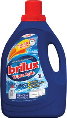 slogan Lava-roupas líquido Brilux