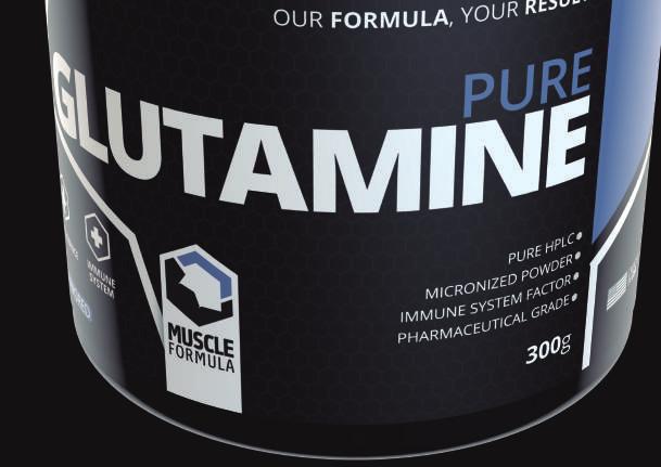GLUTAMINE 300g A Muscle formula procurou a melhor matéria prima existente no mundo, a glutamina da indústria Biokywoa.