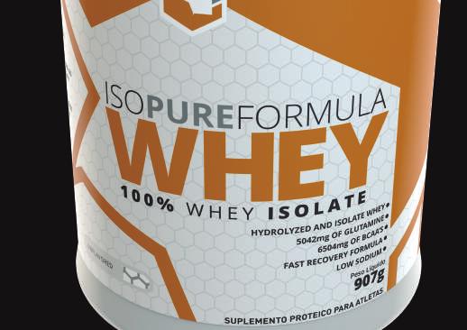 ISOPURE FORMULA 907g O Iso Pure Formula é um produto proteico elaborado por dois tipos de proteína, sendo elas: proteína do soro do leite isolada (70%) e proteína do soro do leite isolada e