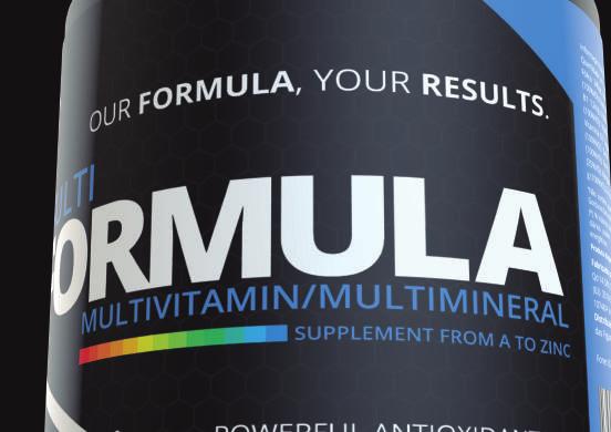 MULTI FORMULA 60 caps O Multiformula é um polivitamínico e multimineral. Sua composição é capaz de fornecer da recomendação de ingestão diária de todas as vitaminas e minerais que necessitamos.
