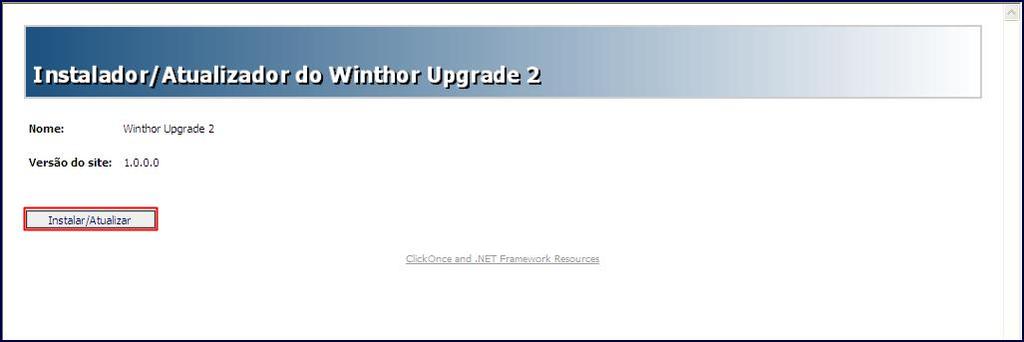 Para instalar o WinThor Upgrade siga os procedimentos abaixo: 1.1) Acesse o site http://servicos.pcinformatica.