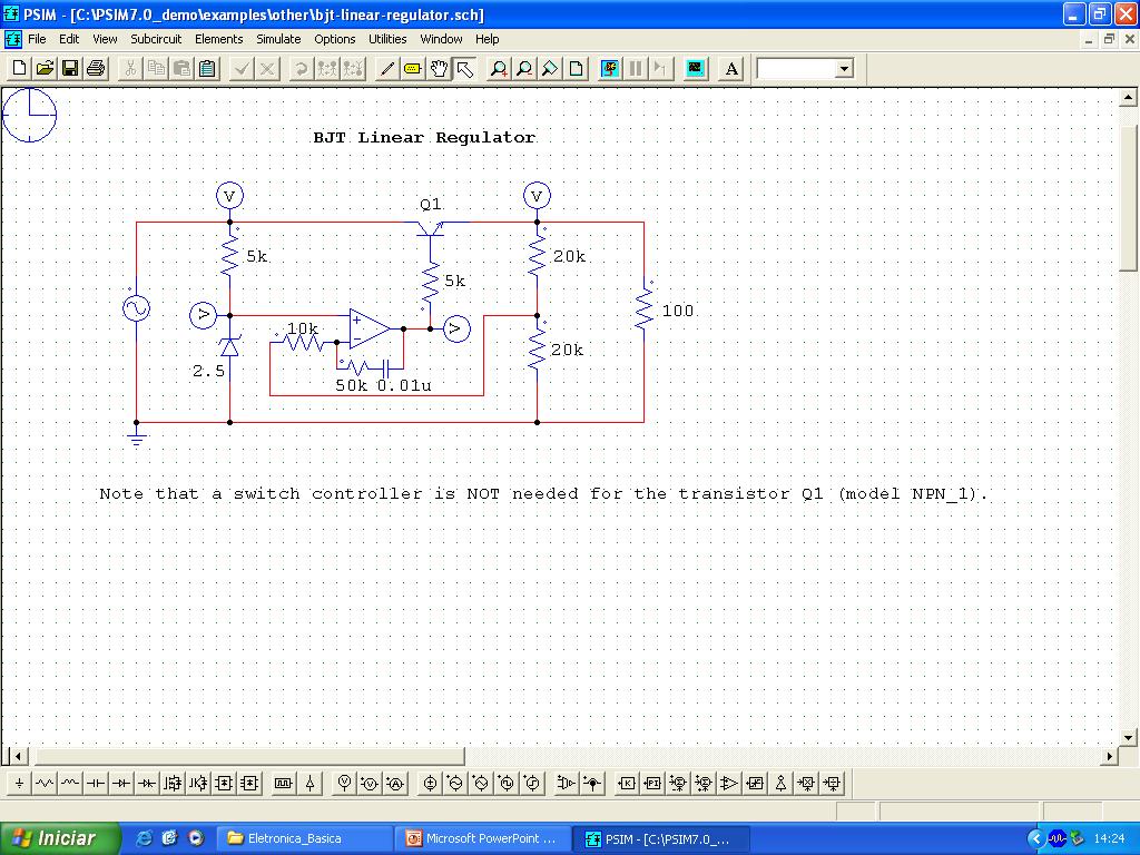 Simuladores de circuitos eletrônicos Simulação de circuitos: 1. Psim; 2.