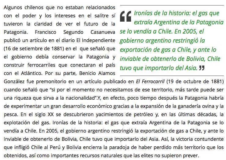 O conflito com do Chile com o Perú e a Bolívia: a guerra do Pacífico (16) [FONTE: Rolando Rojas.