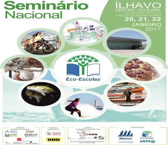 Formação informação recursos Seminário Nacional Eco-Escolas 2017 20, 21 e 22 janeiro