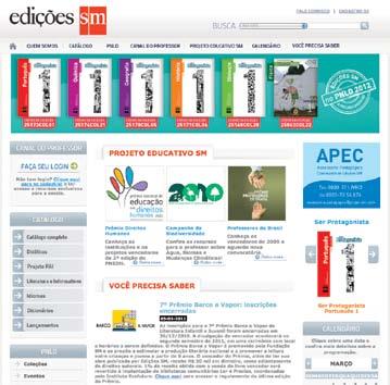 Serviços educacionais Site: www.edicoessm.com.