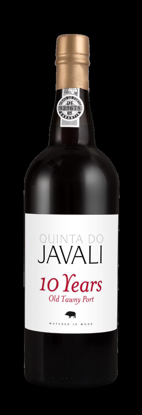 QUINTA DO JAVALI Tawny Port Cor castanha, típica do perfil oxidativo, próprio desta categoria de vinhos.