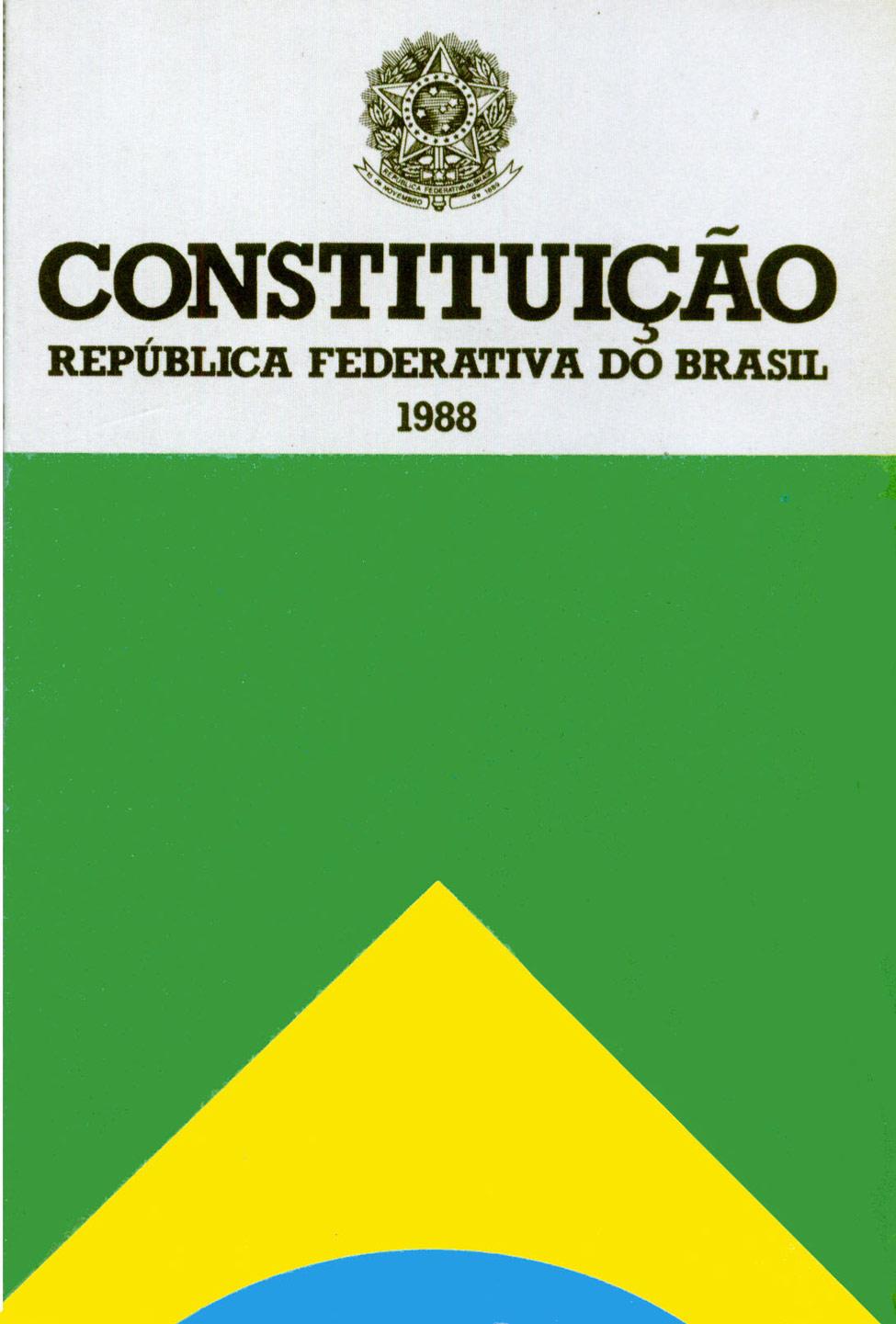 Brasil - Cons[tuição Federal de 1988 Capítulo VI Do Meio Ambiente: Bem coleivo Arigo 225 Todos têm direito ao meio ambiente ecologicamente equilibrado, bem de uso comum do povo e