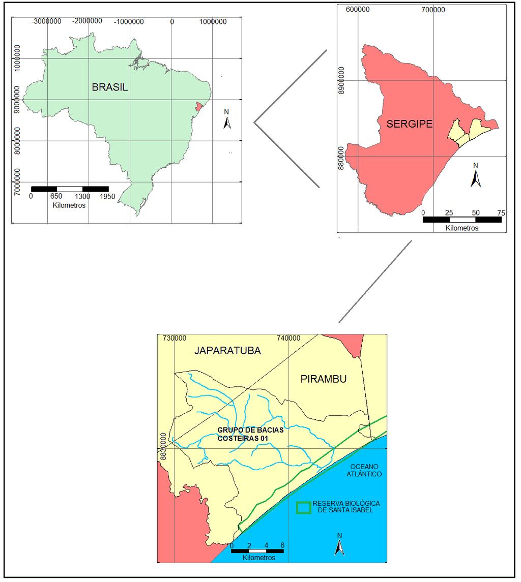 Diante desse contexto, foi escolhido como objeto de estudo a faixa praial integrada ao Grupo de Bacias Costeiras 01, para realizar uma caracterização morfodinâmica e ambiental.