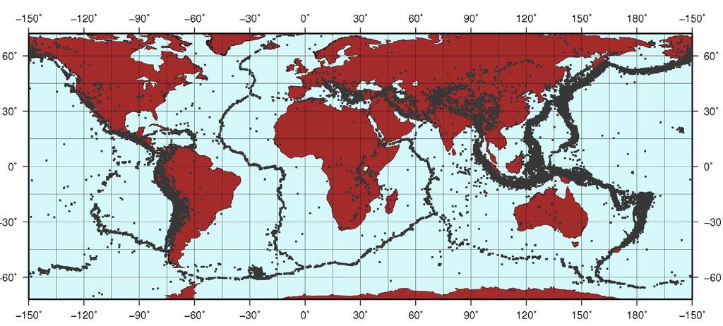 Licenciatura em Ciências USP/Univesp Módulo 2 33 As distâncias epicentrais podem ser classificadas como 1 O estudo da sismicidade requer que se estabeleça para comparação de eventos diferentes, uma