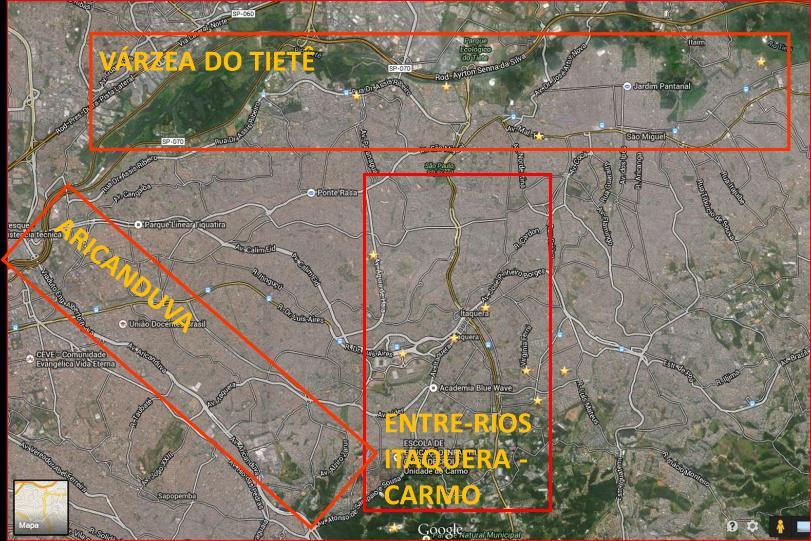 Metodologia LEITURA DOS RECORTES TERRITORIAIS