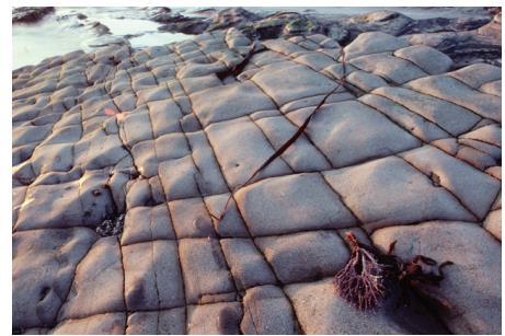 Zonas Naturais de Fraqueza Rochas maciças tendem a se fragmentar ao longo de