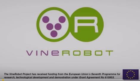 VINEROBOT (http://www.robotic.diees.unict.it/robots/u_go/u_go.htm) https://www.youtube.com/watch?v=1lup79mantu Projecto em curso, financiado pela EU, FP7.