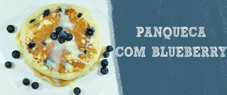 Receita: Panqueca Blueberry / Mirtilo com Panqueca com Blueberry (ou mirtilo) é bem famosa e tão simples de fazer que dá vontade de fazer sempre.