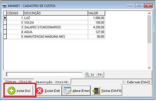 ESTÁGIO 4 **Cadastros de Processos** O cadastro de Processos, se define em quais máquinas ou setores este