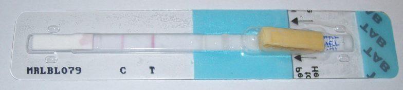 15 Figura 1- Unidade CHARM /MRL - TEST Em seguida, homogeneíza-se a amostra de leite e pipeta-se 300µl (marcado na pipeta