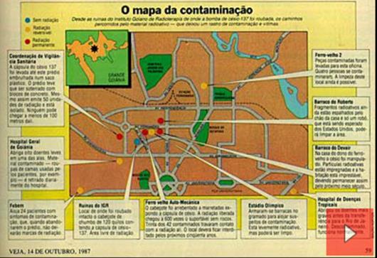 F. C. A. Da Silva IJC Radio 2017 2017 3 Figura 2: Mapa da contaminação na Cidade de Goiânia.