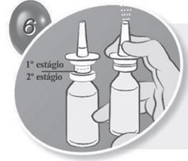 6. Atenção, a válvula possui dois estágios.