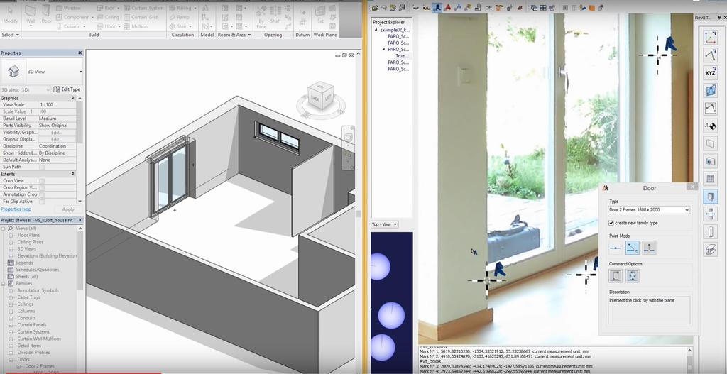 Conversão automática/assistida de dados para modelo BIM