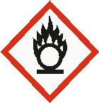 SECÇÃO 2: Identificação dos perigos 2.1. Classificação da substância ou mistura REGULAMENTO (CE) N.o 1272/2008 Sólidos comburentes Categoria 2 H272 Pode intensificar o incêndio; oxidante.
